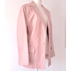 Pink Leather Jacket